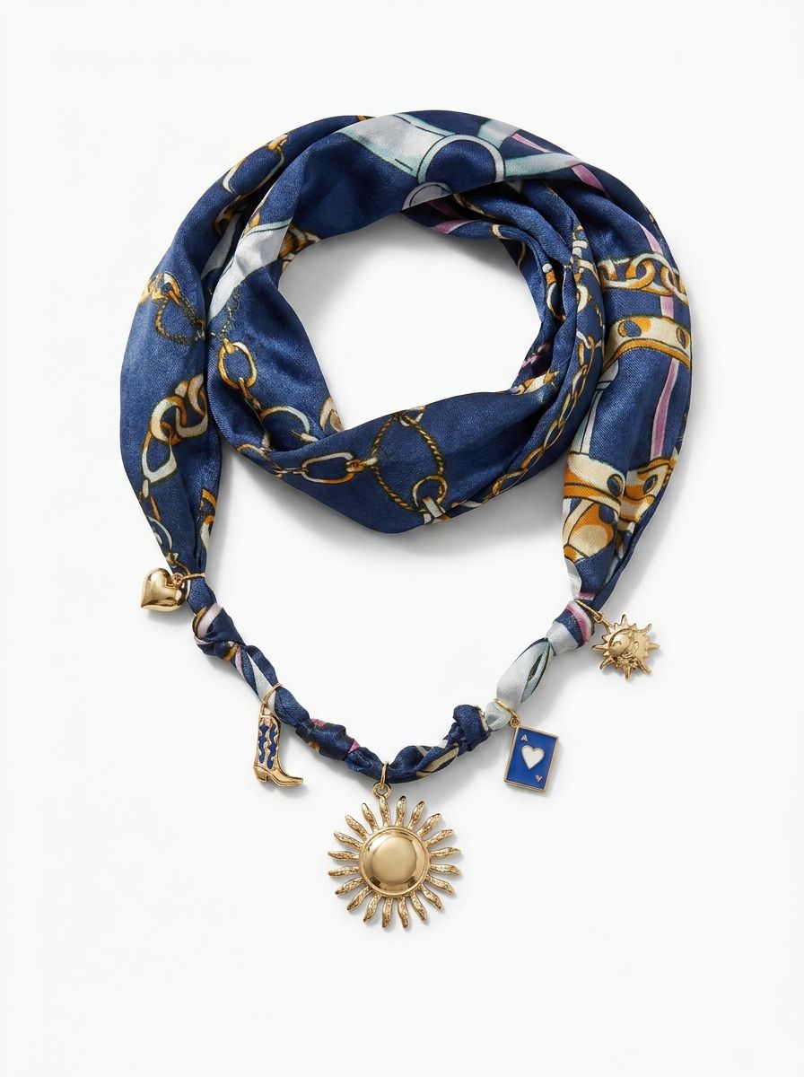 LUMI Ocean Muse Scarf Necklace