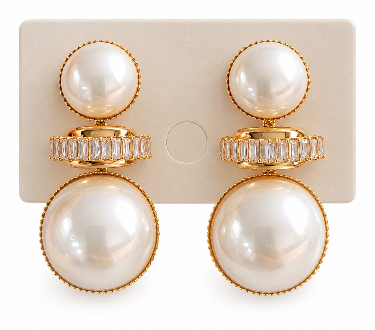 LUMI Pearl Luxe Drop Earrings