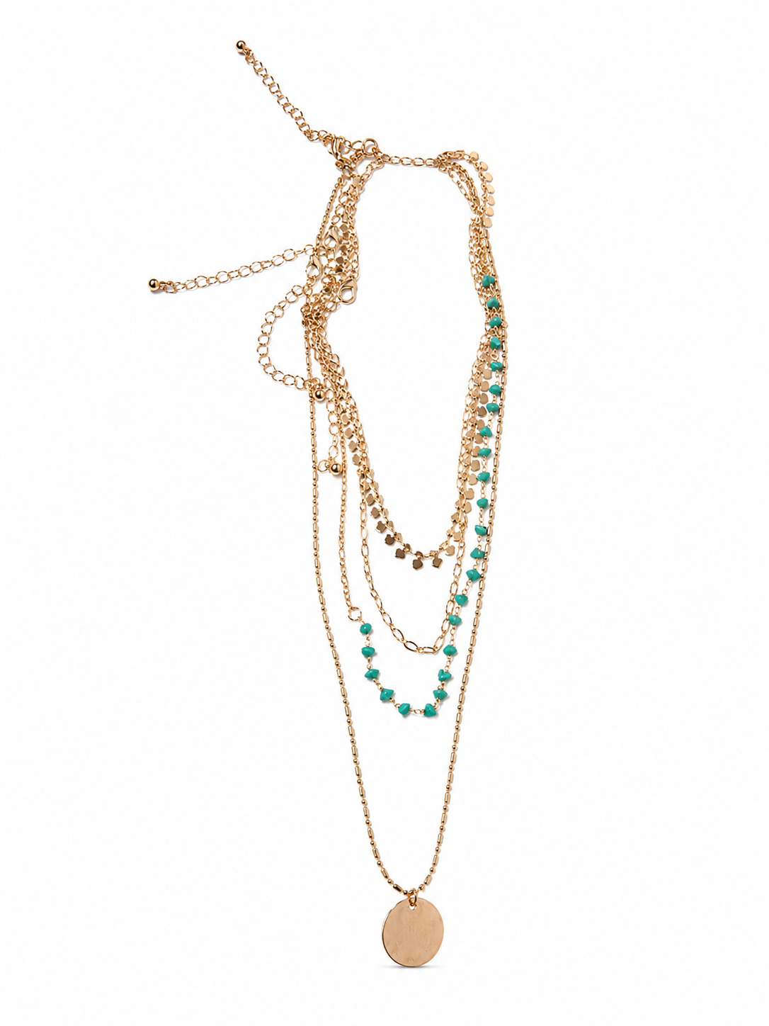 LUMI Azure Layers Necklace