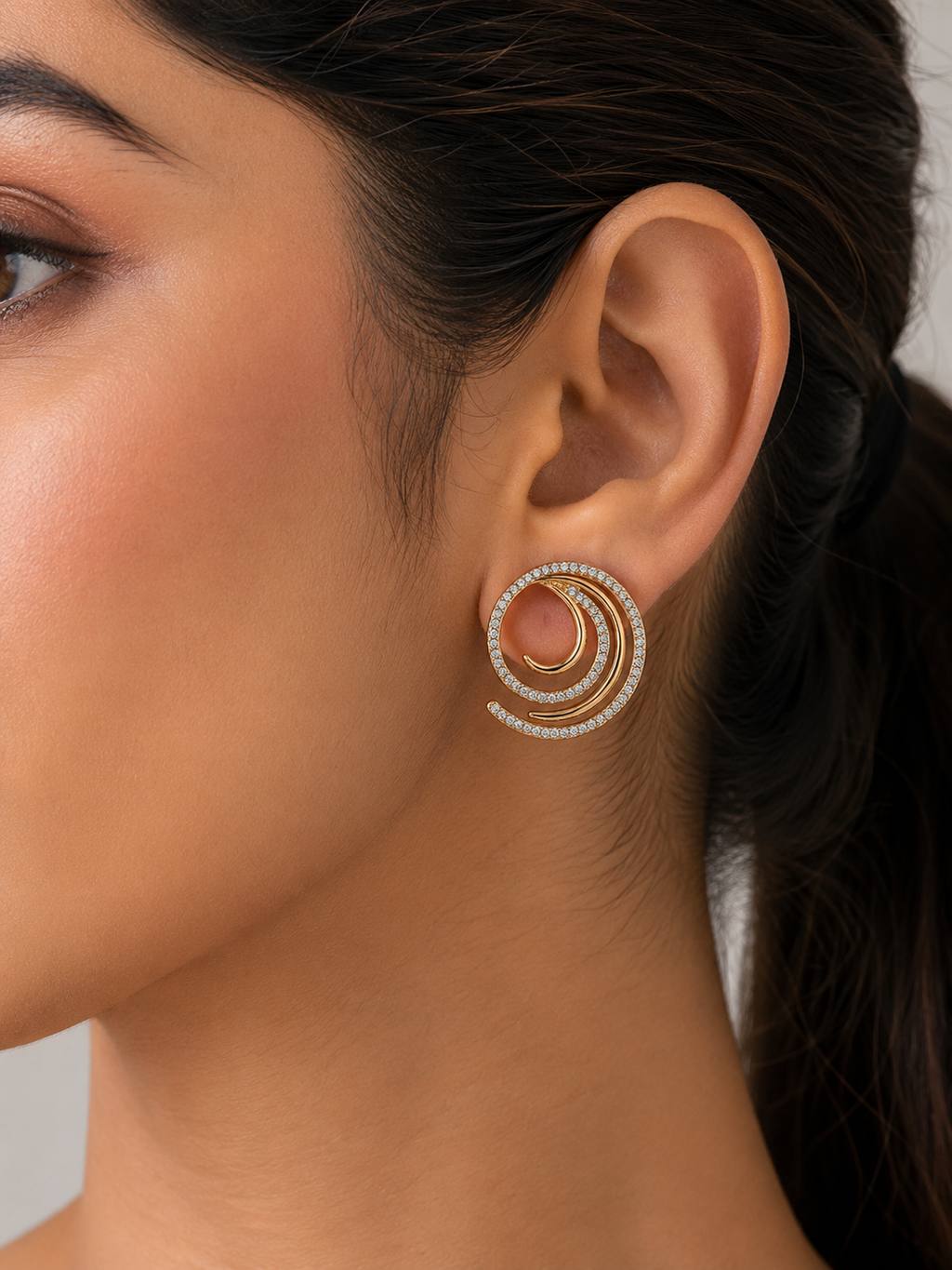 LUMI Twinkle Swirl Earrings