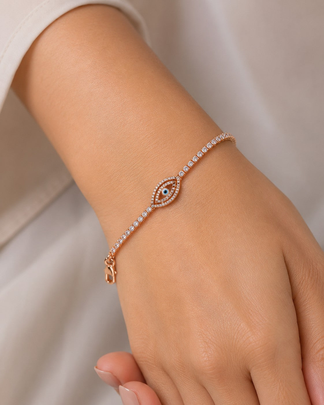 LUMI Elara Evil Eye Bracelet