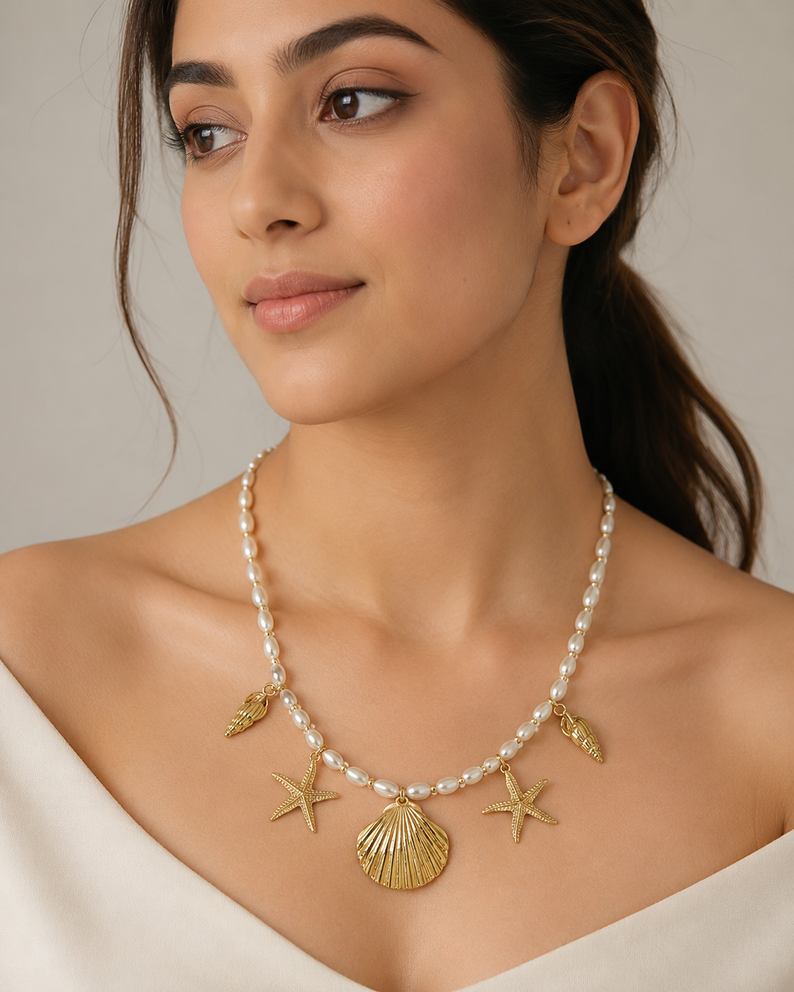 LUMI Coastal Pearl Necklace
