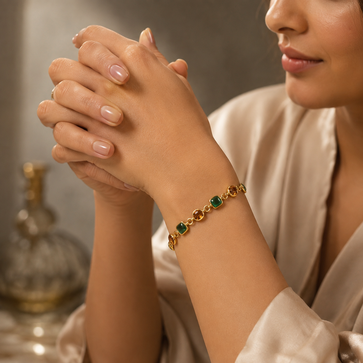 Imperial Emerald Bracelet